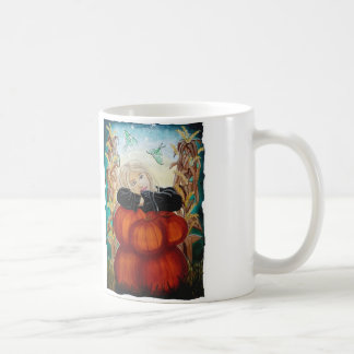 Caneca De Café Pilha de Punkin - abóboras, bruxa, lua, o Dia das