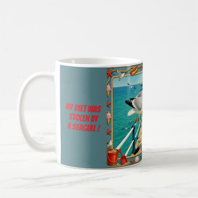 Caneca De Café Pilharam – Uma Aula Magna em Trapaça de Ave (Esquerda)