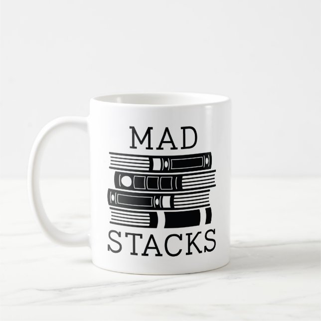 Caneca De Café Pilhas Loucas (Esquerda)