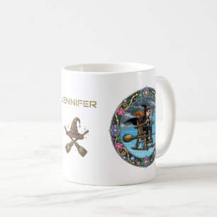 Caneca De Café Piloto Bruxa Gostosa
