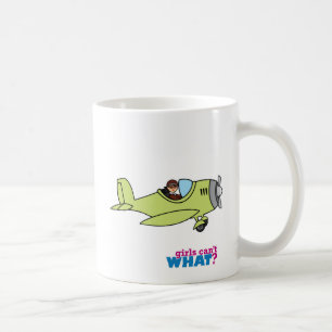 Caneca De Café Piloto de avião - Médio
