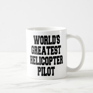 Caneca De Café Piloto de helicóptero mais alto do mundo