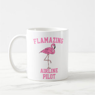 Caneca De Café Piloto de linha aérea surpreendente Mug