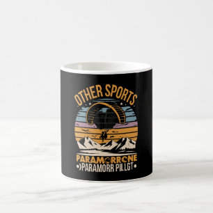 Caneca De Café Piloto de Paramotor Paramotoring