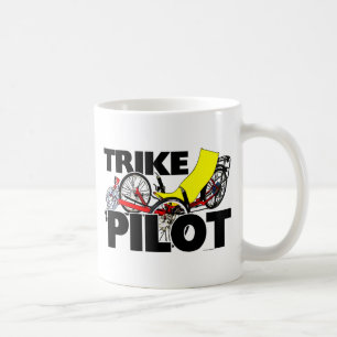 Caneca De Café Piloto de Trike