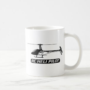 Caneca De Café Piloto do helicóptero de RC