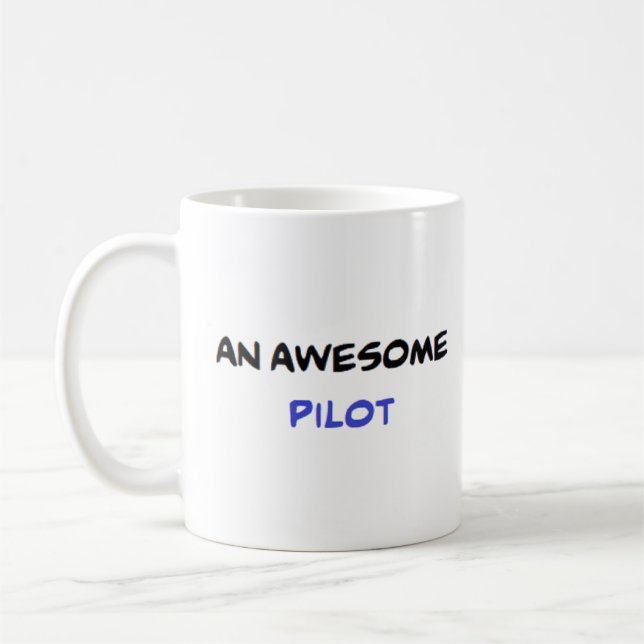 Caneca De Café piloto, incrível (Esquerda)