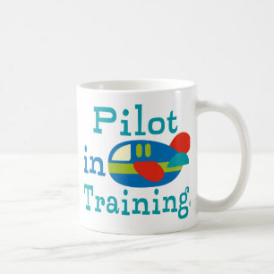 Caneca De Café Piloto personalizado no treinamento