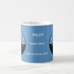 Caneca De Café Pilotos Indicador de Atitude Mug