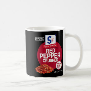 Caneca De Café Pimenta Vermelha Esmagada Sce Grupo Família Corres