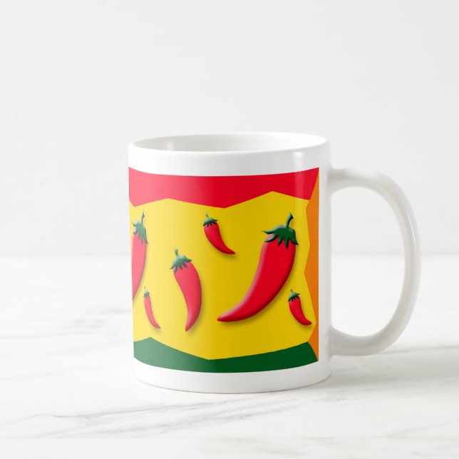 Caneca De Café pimentas de pimentão (Direita)