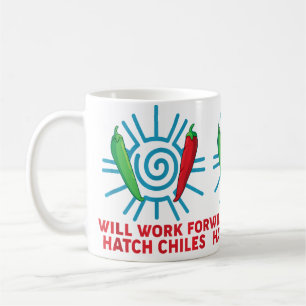 Caneca De Café Pimentões do Novo México Servirão para Hatch Chile