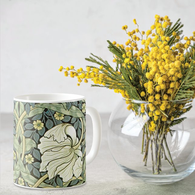 Caneca De Café Pimpernel Floral Pattern William Morris (Criador carregado)