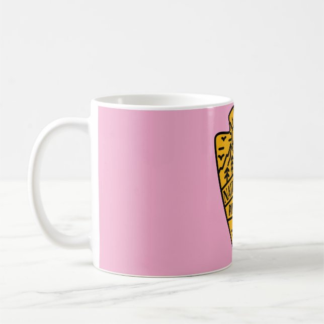 Caneca De Café Pináculos � Espírito de Aventura (Esquerda)