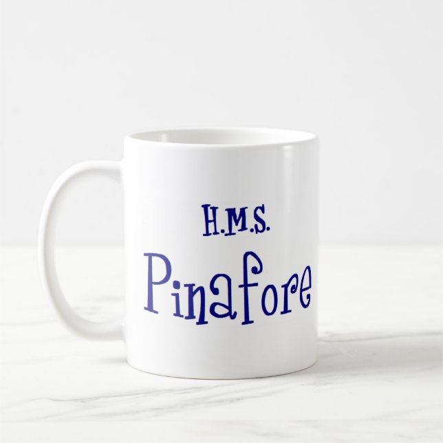 Caneca De Café pinaforce do hms (Esquerda)