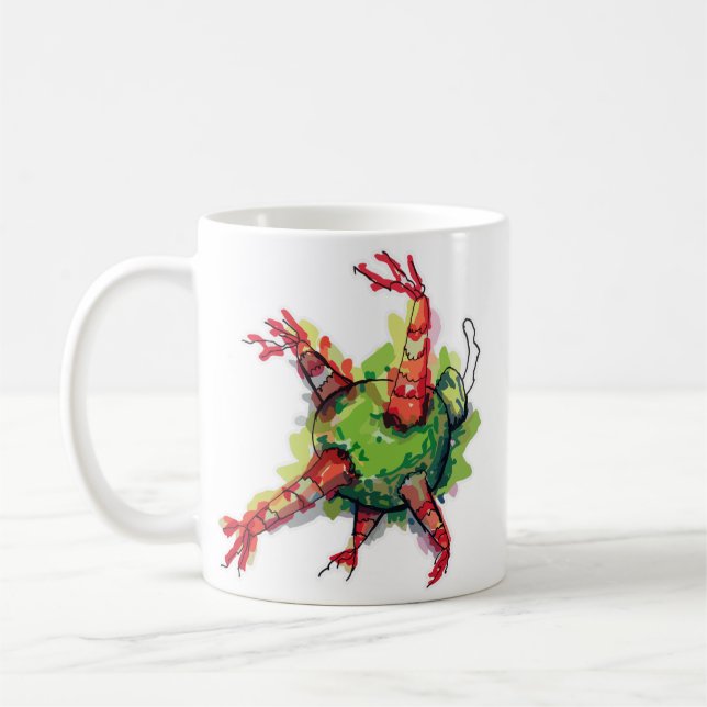 Caneca De Café Pinata de Natal (Esquerda)