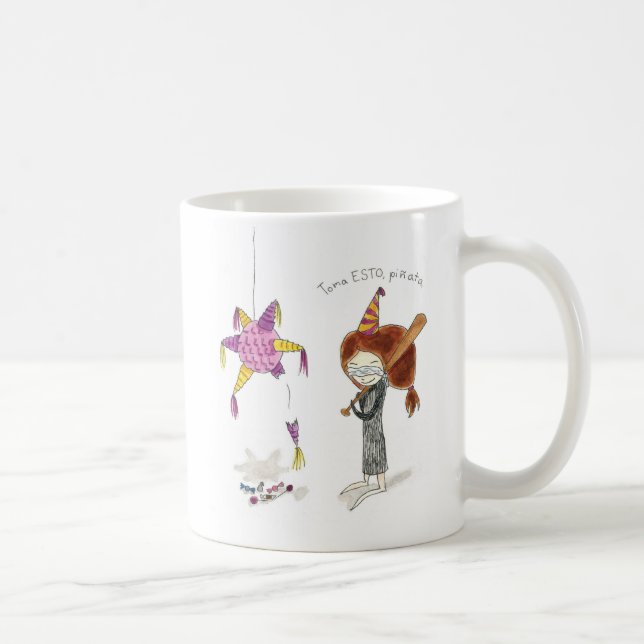 Caneca De Café Pinata Taza (Direita)