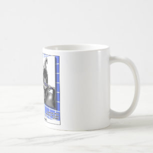 Caneca De Café Pincelada Com Presentes De Desenho Animado Diverti
