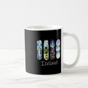 Caneca De Café Pincelada Islândia Férias Souvenir Islândia