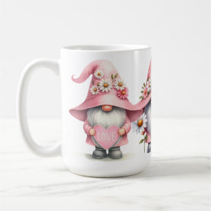 CANECA DE CAFÉ PINCO CUTO E NOMES DO DIA DE VALENTINA BRANCA