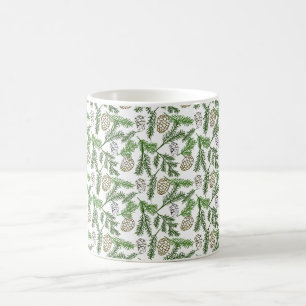 Caneca De Café Pine Branch Coffee Mug