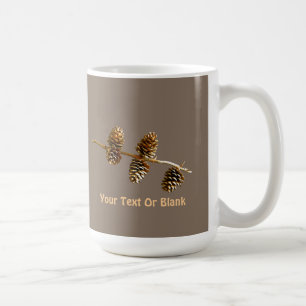 Caneca De Café Pine Cones