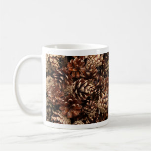 Caneca De Café Pine Cones Mug