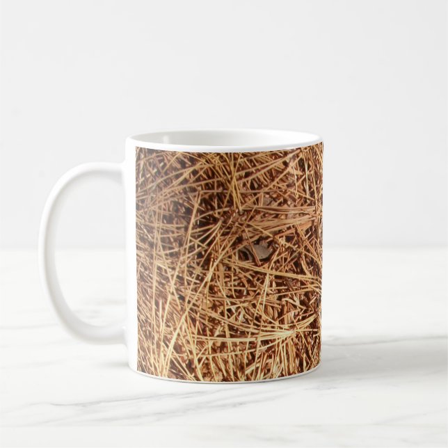 Caneca De Café Pine Forest Floor, Agulhas de pinheiro (Esquerda)