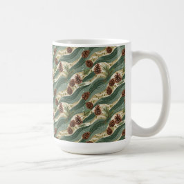 Caneca De Café Pinecone de Natal