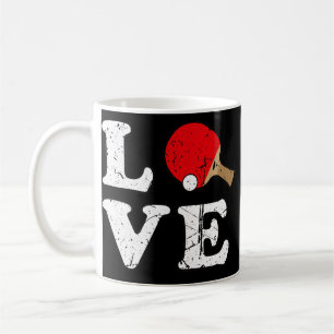 Caneca De Café Ping Pong Love Mesa