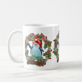 CANECA DE CAFÉ PINGUIA DE NATAL COM FRIO