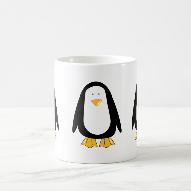 Caneca De Café Pinguim (Centro)