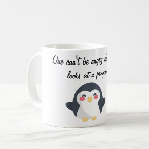Caneca De Café pinguim 