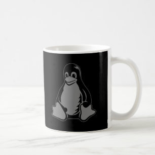 Caneca De Café Pinguim de Tux - (Linux, Open Source, Copyleft,