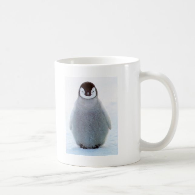 Caneca De Café Pinguim do bebê (Direita)