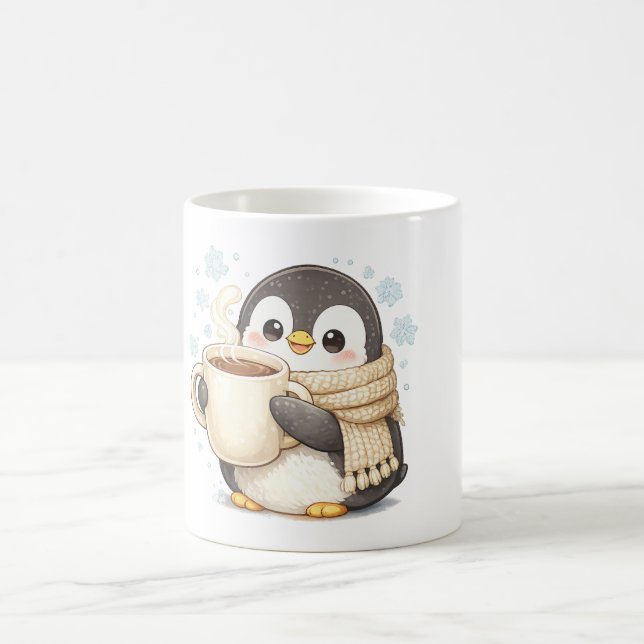 Caneca De Café Pinguim do Café da Manhã (Centro)