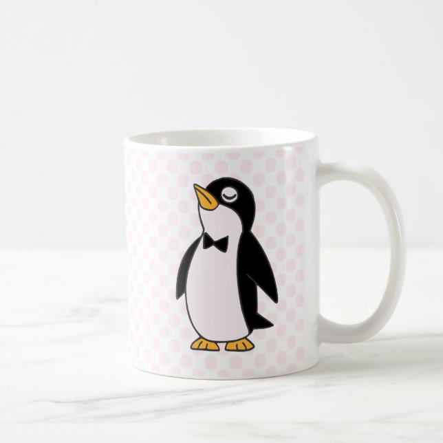 Caneca De Café pinguim do pepe (Direita)