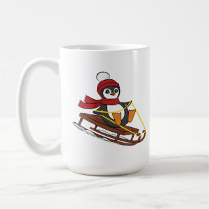 Caneca De Café Pinguim-guincho-de-neve