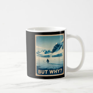 Caneca De Café Pinguim Mas Por Que Montanhas
