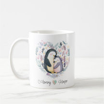 Pinguim Personalizado Adorando Mug