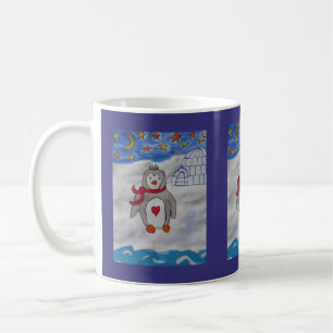 Caneca De Café Pinguim-Pinguim-Inverno
