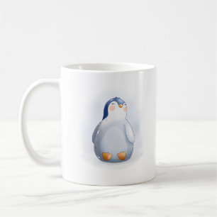 Caneca De Café Pinguim-Pinguim-Pinguim-Café-Manga
