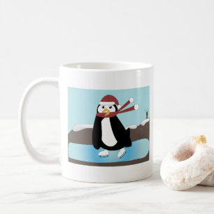 Caneca De Café Pinguim Pinguim Pinguim De Ice