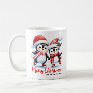 Caneca De Café Pinguim-Pinguim-Pintado Pecadores Personalizados d
