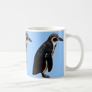 Caneca De Café Pinguim preto e branco bonito de Humboldt
