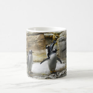 Caneca De Café Pinguins