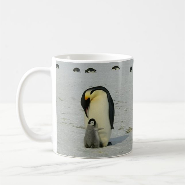 Caneca De Café Pinguins (Esquerda)