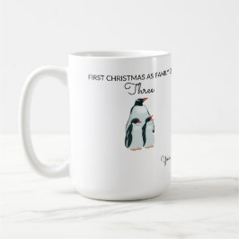 Caneca De Café Pinguins Adoráveis