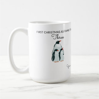 Caneca De Café Pinguins Adoráveis