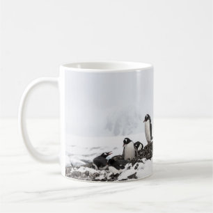 Caneca De Café Pinguins, Antártica, Estação Vernadsky.